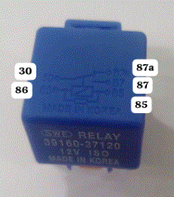 RELAY 12V. / HYUN.
