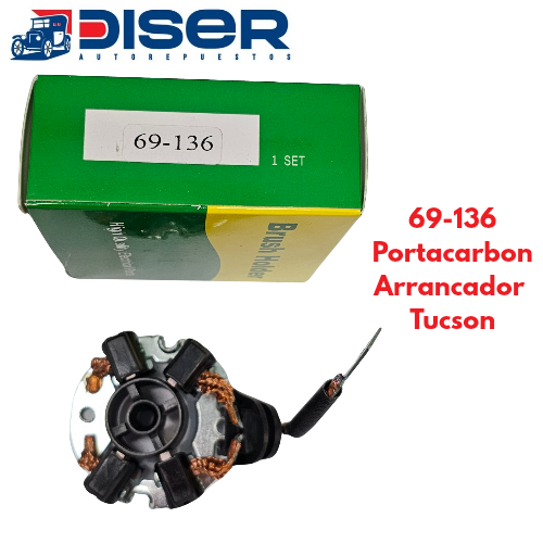[69-136] PORTACARBON DE ARRANCADOR C/CARB / HYU. TUCSON. KIA