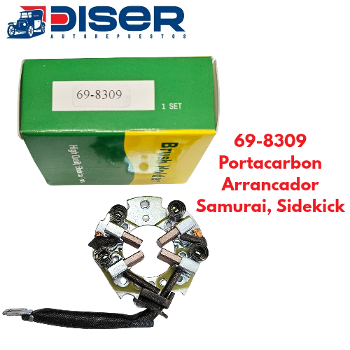 [69-8309] PORTACARBON DE ARRANCADOR C/CARB / SUZ. SAMURAI. SIEDEKICK