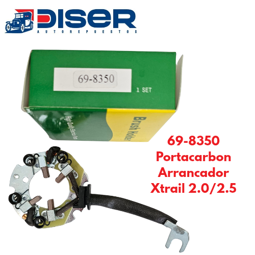 [69-8350] PORTACARBON DE ARRANCADOR C/CARB / NIS. XTRAIL 2.0/5L