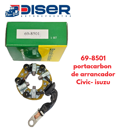 [69-8501] PORTACARBON DE ARRANCADOR C/CARB / HON. CIVIC. ISUZU