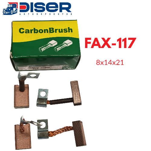 [FAX-117] CARBON DE ARRANCADOR / NISSAN SD22