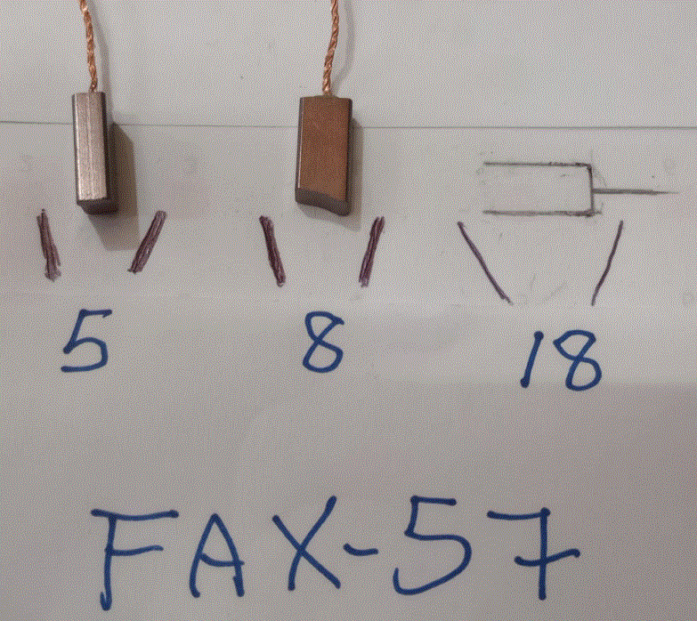 [FAX-57] CARBON DE ALTERNADOR / NISSAN,TOYOTA,ISUZU,HONDA