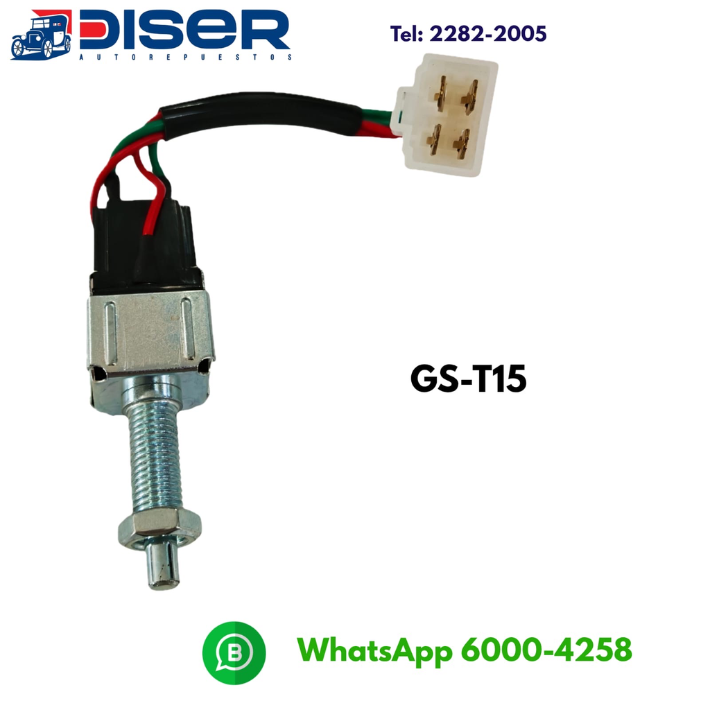[GS-T15] SWITCH DE FRENO 4L / TOY. BJ (77->) COROLLA