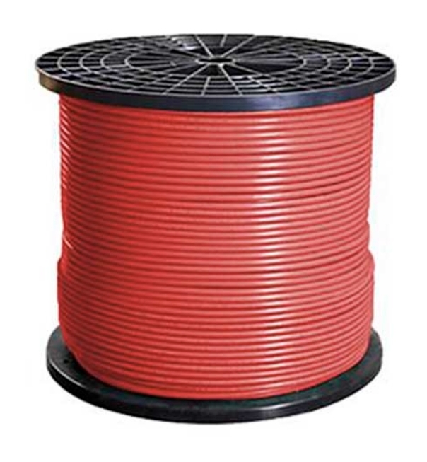 [JE74216R] CABLE DE INSTAL. #16 ROLLO 30m. (ROJO) / 30 metros