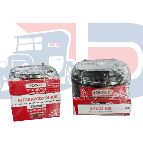 [KIT28KW02-52-KIB] KIT DE ROLES Y RETENEDOR RUEDA TRAS. / HYU. ELANTRA 1.5L (91-94)