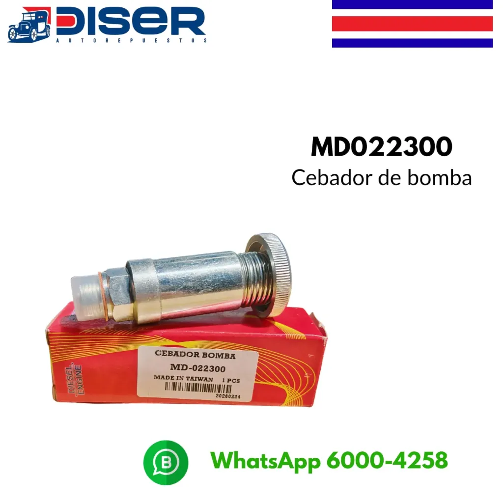 [MD022300/T] CEBADOR BOMBA DE DIESEL C/RESORTE / (UNIVE)MIT.MONTERO 4D55/6