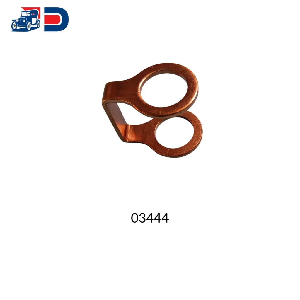 [03444] ARANDELA DOBLE COBRE / MERCEDEZ  8x12x1x15