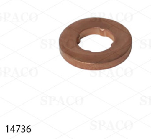 [14736] ARANDELA COBRE COMMON RAIL / 7x15x2 (4)