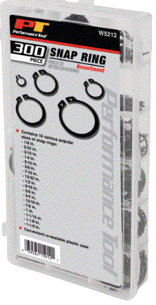 [W5212] SURTIDO DE SEGUROS 300 PCS (EXTERNO) / SNAP