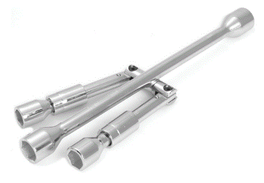 [W7] LLAVE DE RANAS CRUZ 14 PLEGABLE METRICA / 17 - 19 - 21 - 23 mm.