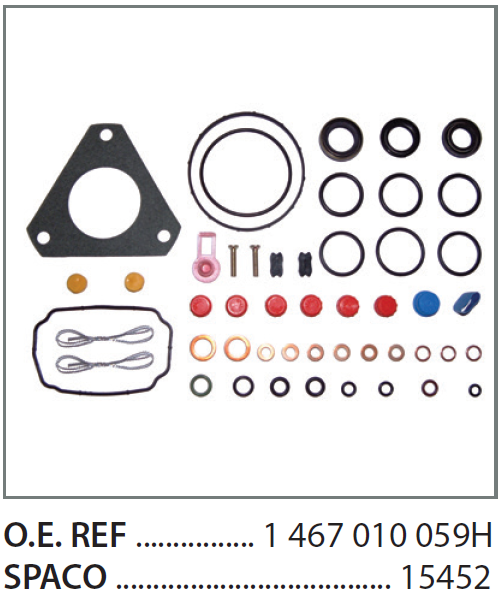 [15452] KIT DE REPARACION BOMBA / VE 3 RETEN