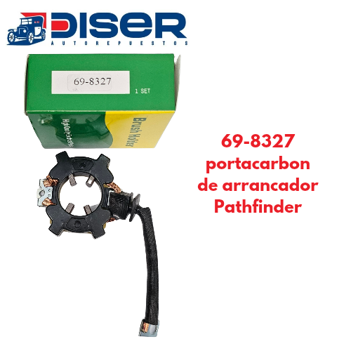 [69-8327] PORTACARBON DE ARRANCADOR C/CARB / NIS. PATHF.