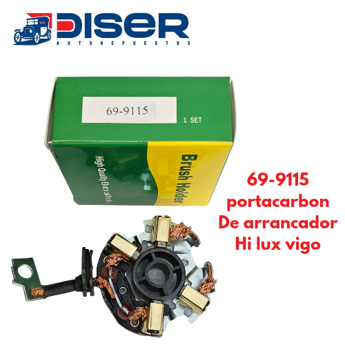 [69-9115] PORTACARBON DE ARRANCADOR C/CARB / TOY. HIL VIGO. VW
