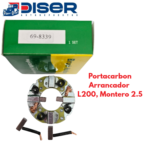 [69-8339] PORTACARBON DE ARRANCADOR C/CARB / MIT. L200 SPORTERO