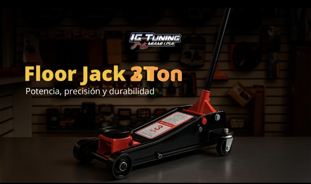 [JACK-2T] GATA HIDRAULICA  2 TON CARRETILLA