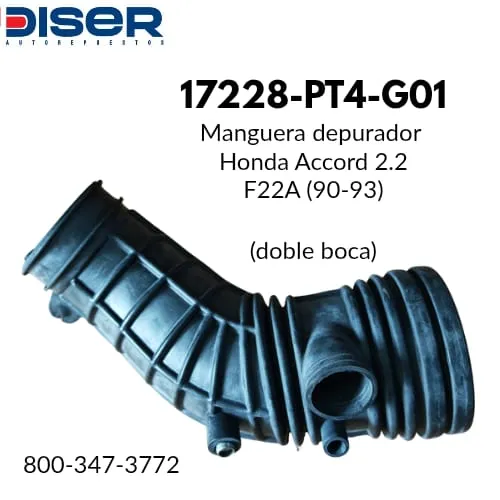 [17228-PT4-G01/T] MANG. DE DEPURADOR / HON. ACCORD (90-93) F22A