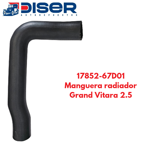 [17851-67D01/T] MANG. DE RAD. INF. / SUZ. GRAN VITARA 2.5L
