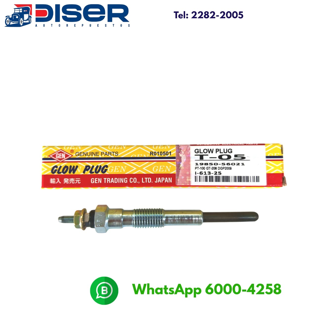 [19850-56021-GEN] PRECALENTADORES 8.5V. (T-05) / TOY. LAND B.BJ40 DYNA 2J