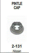 [2-131] TAPA PINTLE (CAPUCHA) / NISSAN SENTRA B13/B14/B15