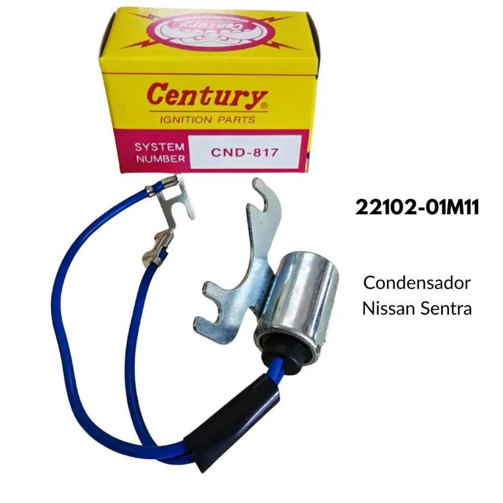 [22102-01M11-CEN] CONDENSADOR 0.22 mF (YC-208)DCABLE / NIS. SENTRA