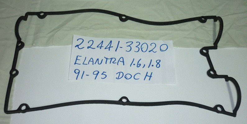 [22441-33020] EMPAQUE DE TAPA DE VALVULAS / HYUNDAI ELANTRA 1.6/8(91-95