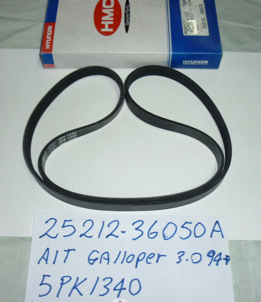 [25212-36050A] FAJA DE ALTERNADOR 52.75 (5PK1340) K050527 / HYUNDAI GALLOPER 3.0(94->