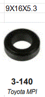 [3-140] O-RING DE INYECTOR (SENTADERO) (G1570) / UNIVERSAL