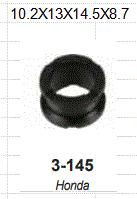 [3-145] O-RING DE INYECTOR (ESPACIADOR) / HON. CIVIC