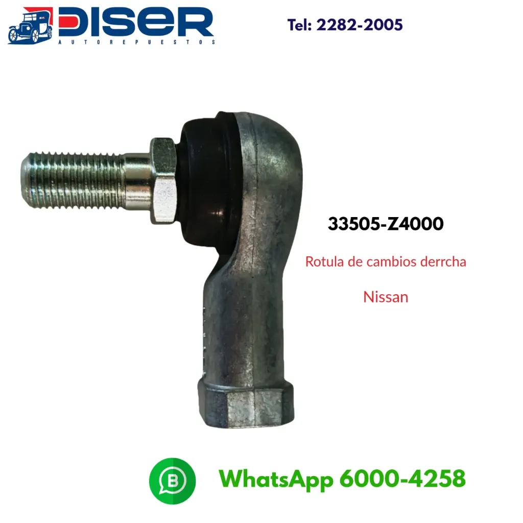 [33505-Z4000-TW] ROTULA TERMINAL CABLE CAMBIOS DER. / NIS.
