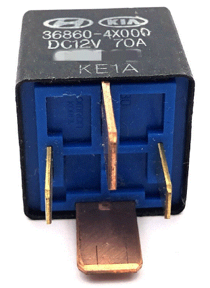 [36860-4X000] RELAY DE CALENTAMIENTO 4P. 12V. 70 AMP. / HYU