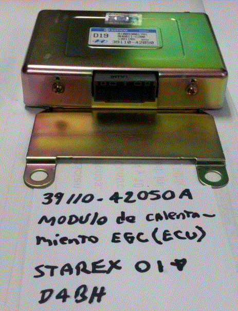 [39110-42050A] MODULO DE CALENTAMIENTO EGC (ECU) / HYUNDAI STAREX (01 ->) D4BH