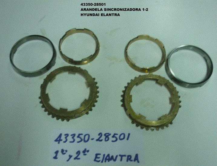 [43350-28501] ARANDELA SINCRONIZADORA 1-2 / HYU. ELANTRA