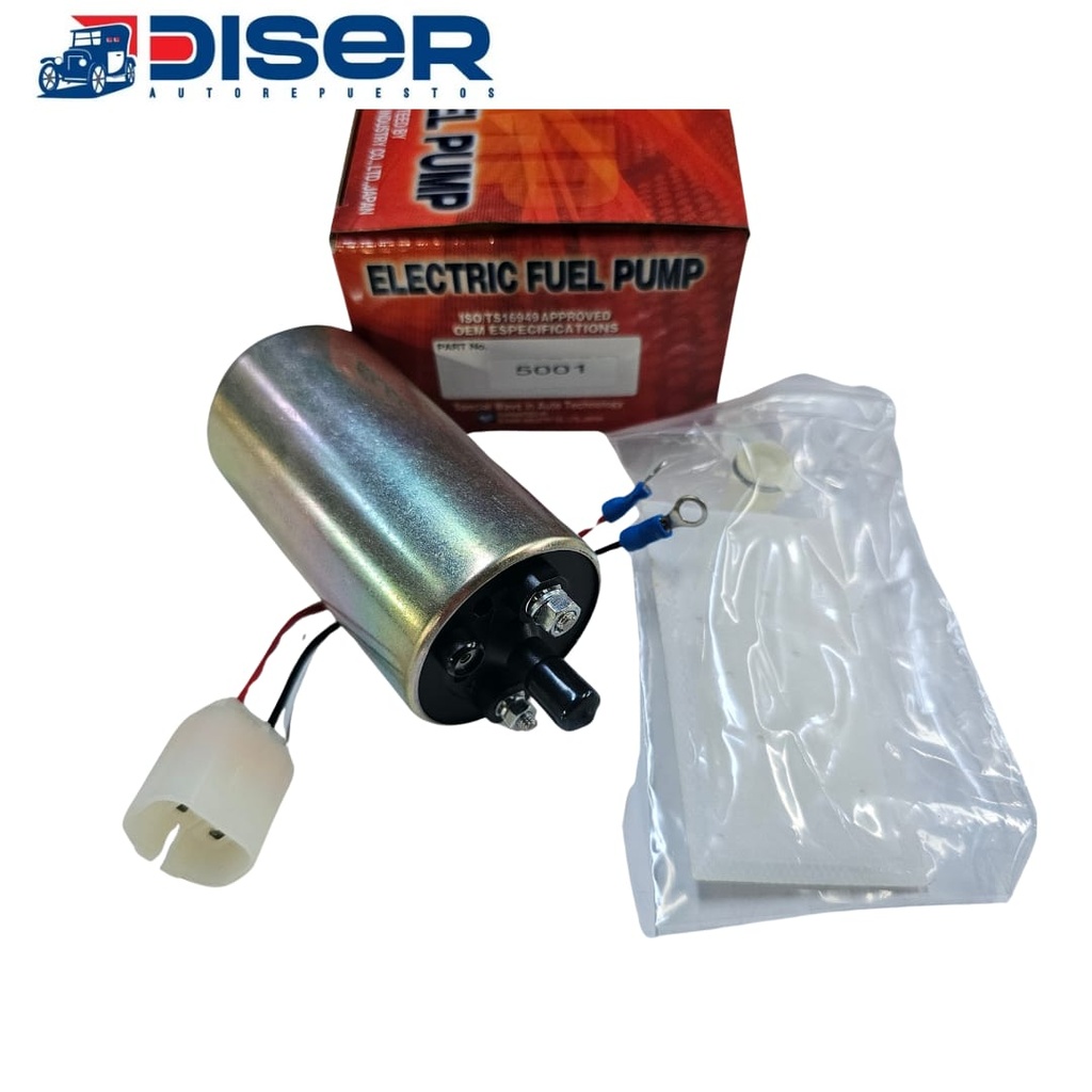 [5001] BOMBA DE GASOLINA ELECTRICA 12V GRUEGA / HOND,HYUN,SUZU,ISUZ.NISS