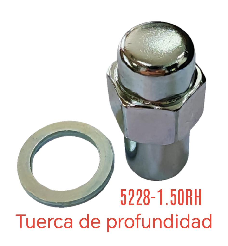 [5228-1.50RH] TUERCA DE RANA PROFUNDIDAD 1.50 x 21 mm. / TOYOTA