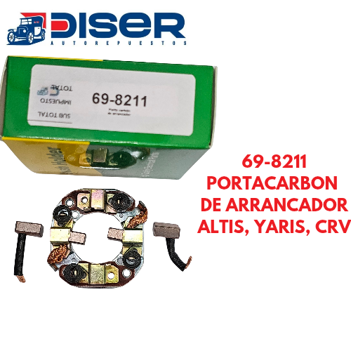 PORTACARBON DE ARRANCADOR C/CARB / TOY. ALTIS. YARIS. HON. CRV