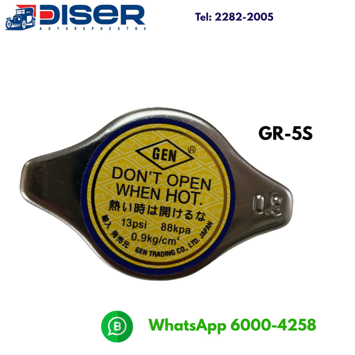 TAPON DE RADIADOR PEQ. 0.9 KG C/VA C-12 / JAPON