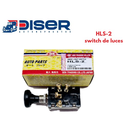 SWITCH DE LUCES JALAR (2 P) / UNI.