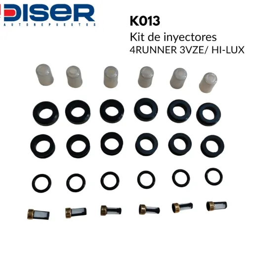 KIT DE INYECTOR GASOLINA (6 CIL) / TOY. 4RUNN 3VZE