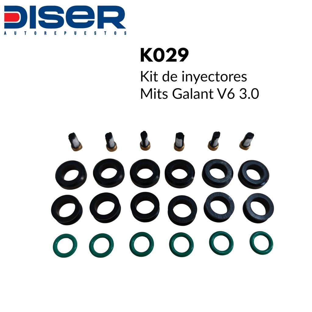 KIT DE INYECTOR GASOLINA (6 CIL) / MIT. GALANT V6