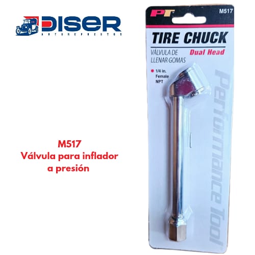 VALVULA PARA INFLADOR