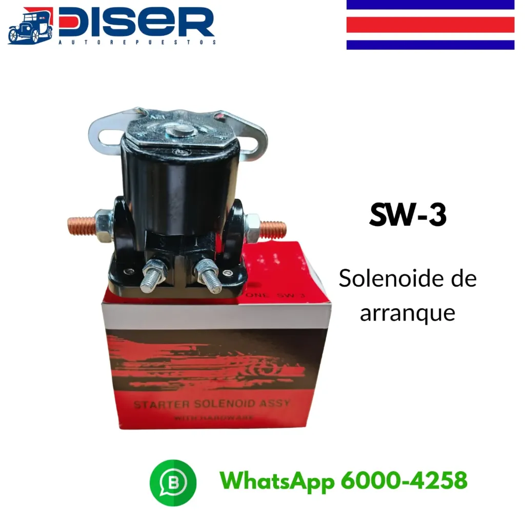 SOLENOIDE DE ENCENDIDO 12V. (CHANCHILLO) 