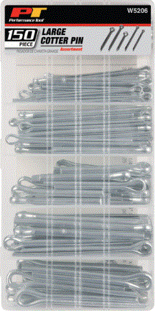 SURTIDO DE PASADORES LARGOS 150 PCS.