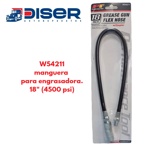 MANGUERA PARA ENGRASADORA 18 (12) / FLEXIBLE