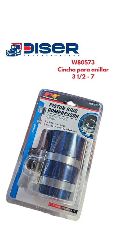 CINCHA PARA ANILLAR 3 1/2 - 7