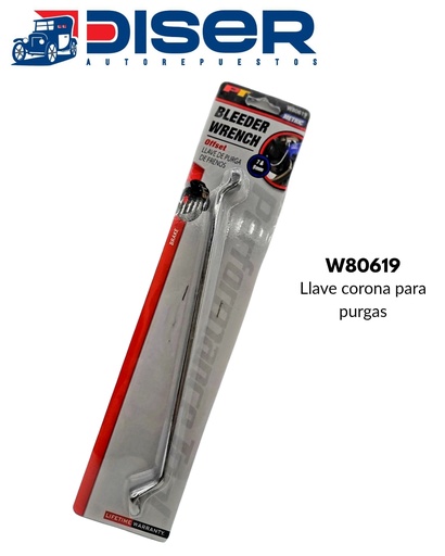 LLAVE CORONA PARA PURGAS 7-9mm.