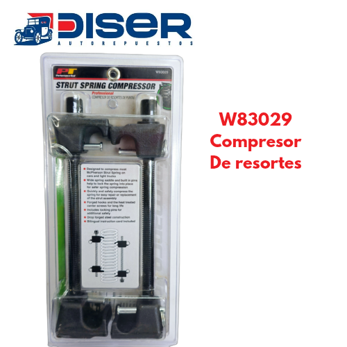 COMPRESOR DE RESORTES ESPIRALES