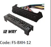 CAJA DE FUSIBLES (P/12 FUSIBLES) / UNI. PLAST. S/FUS