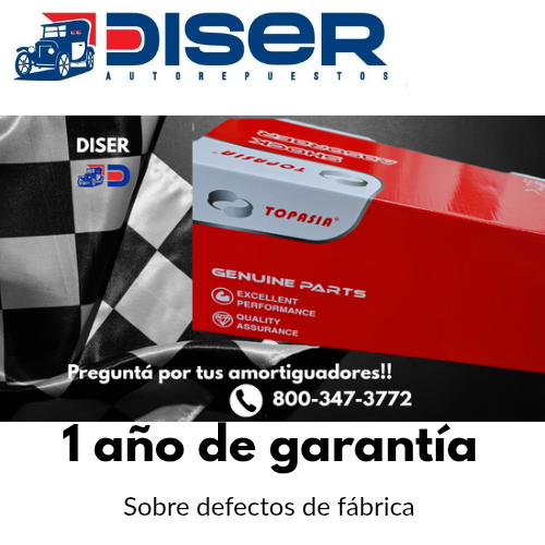 AMORTIGUADOR DEL. DER. (G)/ HYU. ACCEN BLUE (11-14), RIO