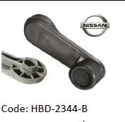 MANILLA PARA VIDRIOS NEGRA / NISSAN